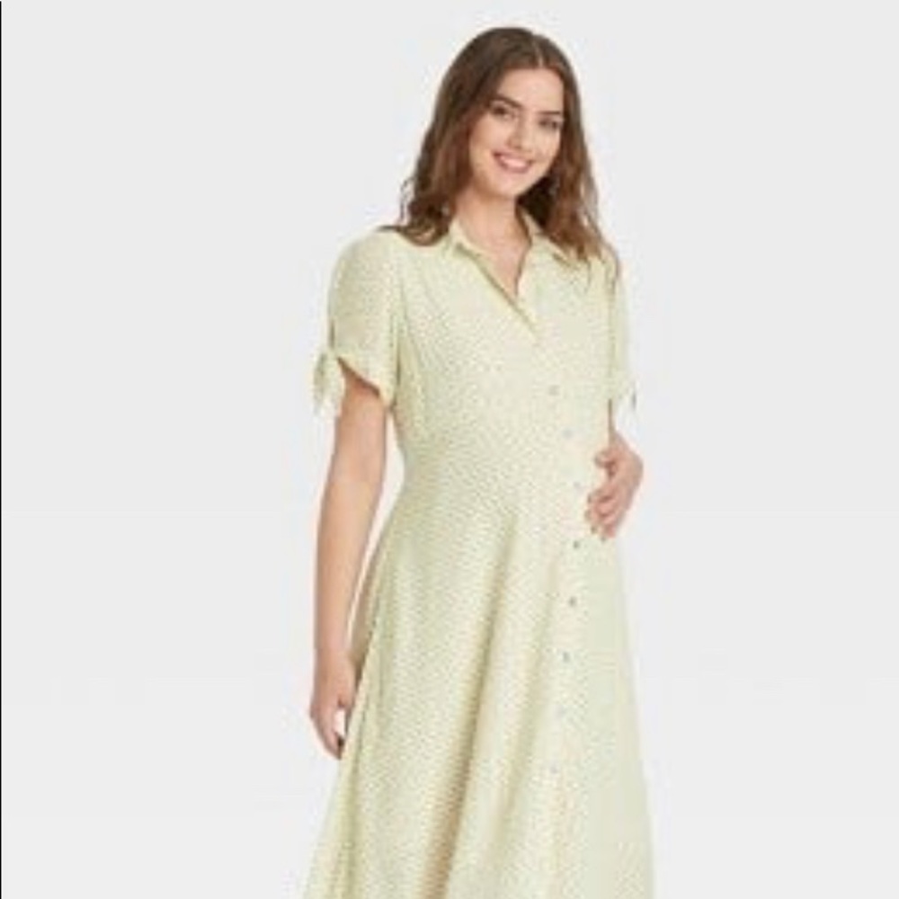 Polka Dot Maternity Dress from the Nines by Hatch (Target)